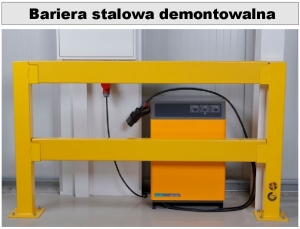 bariery demontowalne